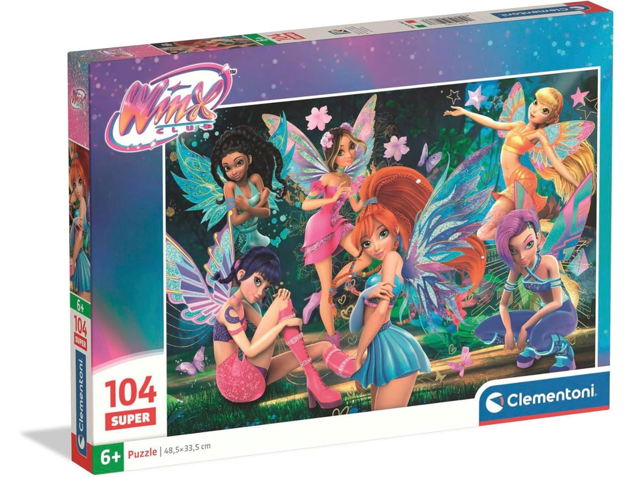 Puzzle da 104 pezzi Super Winx 2025