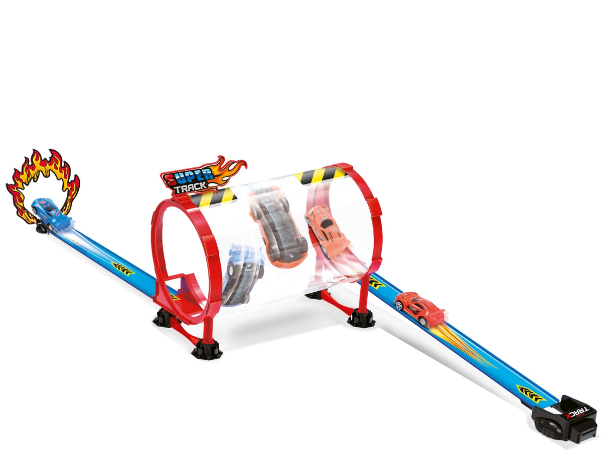 Teo's pista galleria con giro 360°