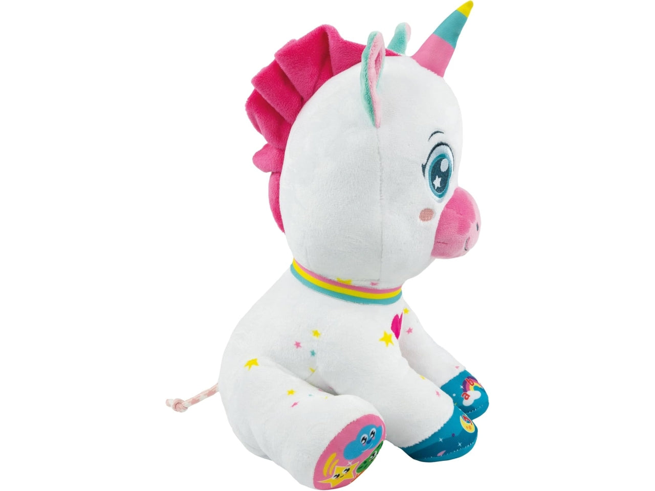 Scintilla unicorno canta e brilla