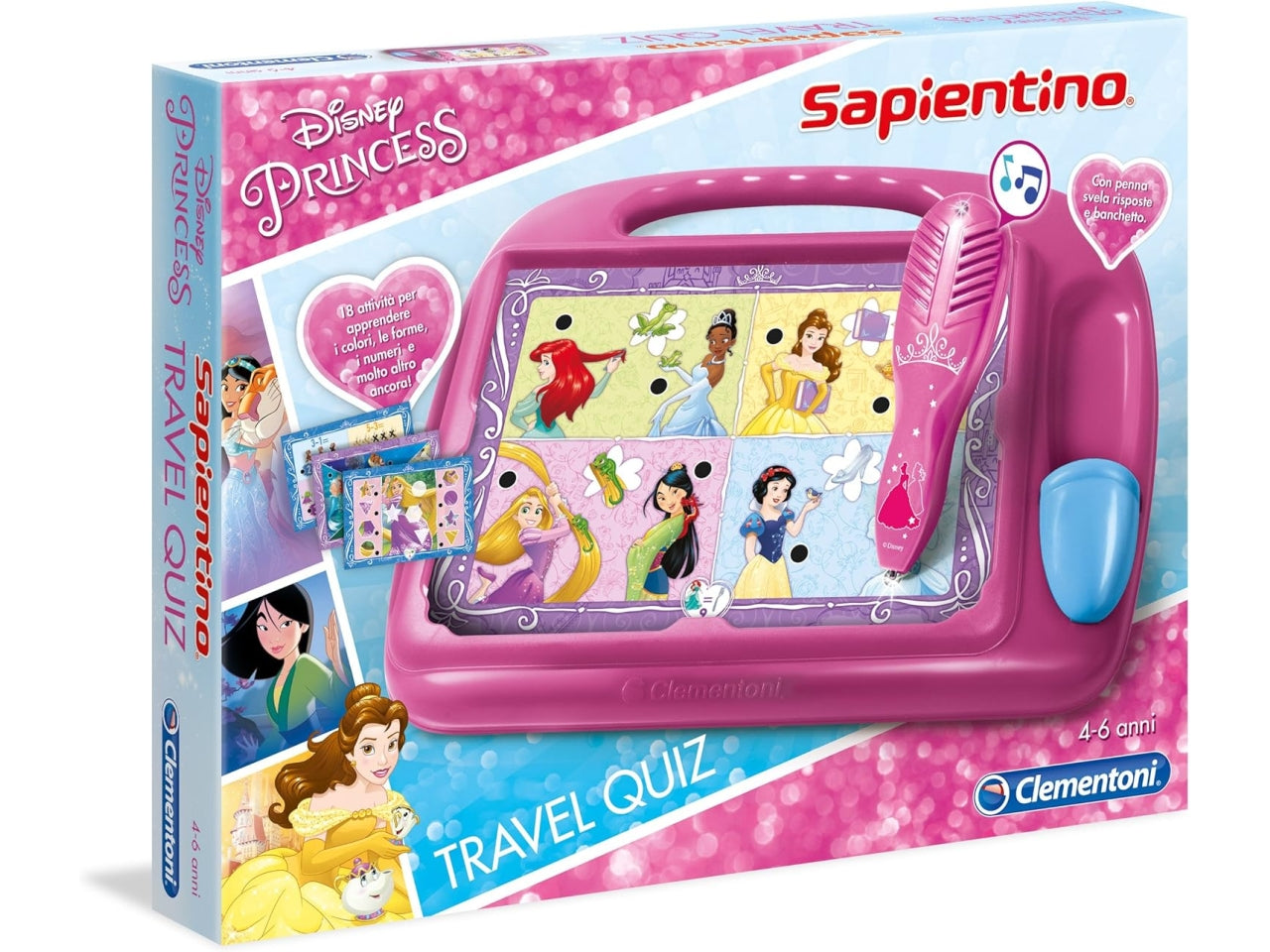 Sapientino travel quiz princess