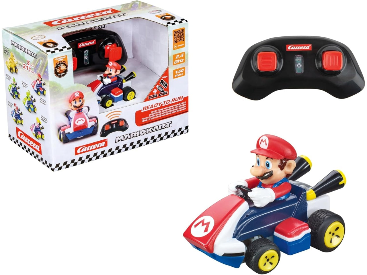 Mario kart mini radiocomandata mario 2,4ghz