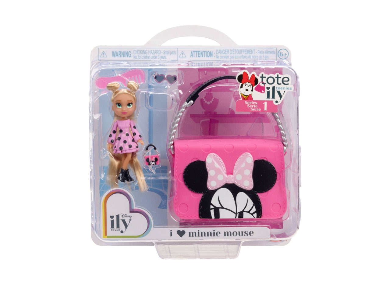 Bambola disney ily teenies con borsetta in vari assortimenti