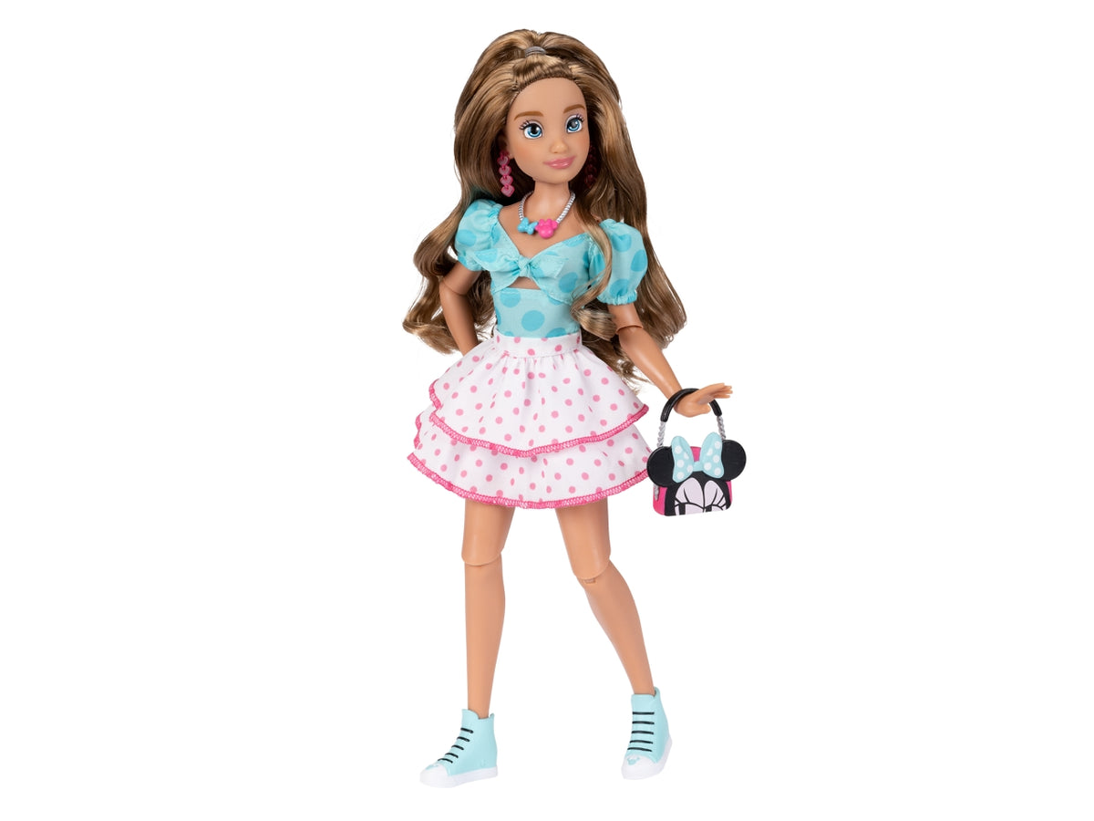 Bambola disney ily inspirata a minni con accessori