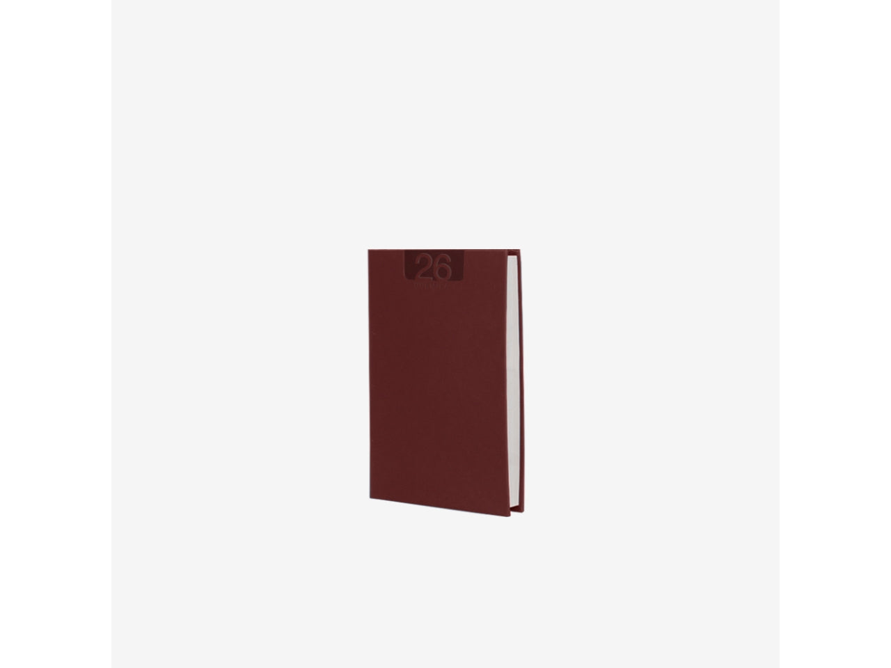 Agenda delta 2026 bigiornaliera 7x10cm bordeaux $