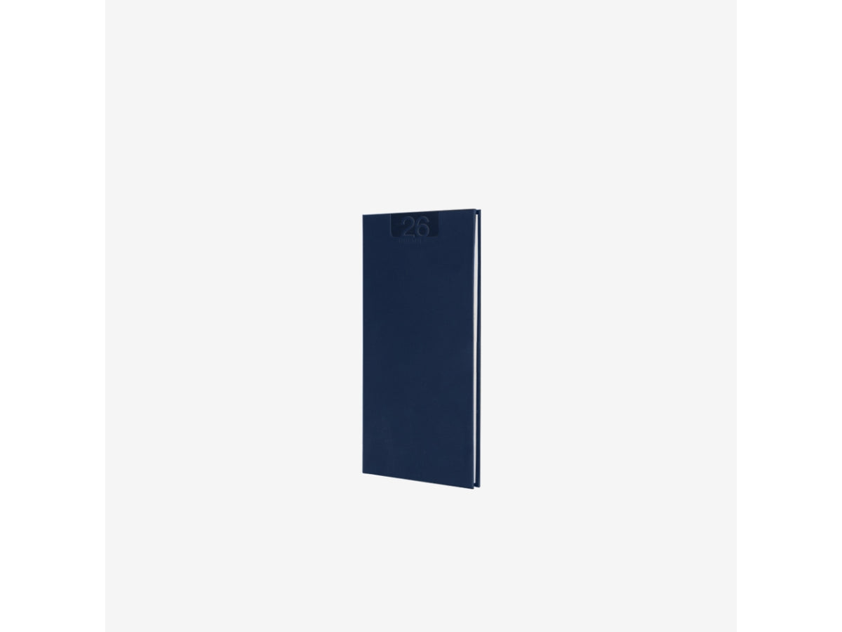 Agenda delta 2026 settimanale 8x15cm blu $