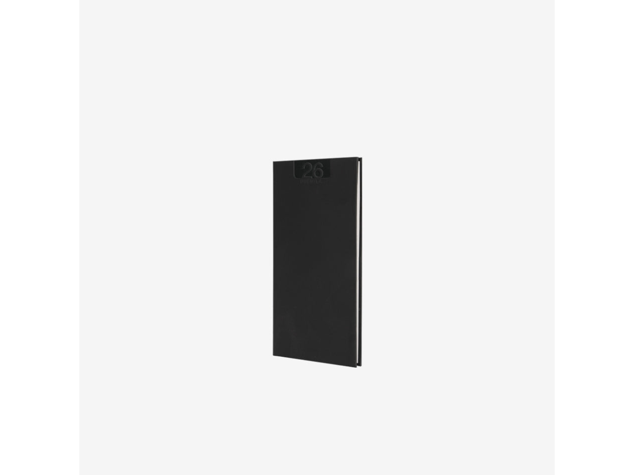 Agenda delta 2026 settimanale 8x15cm nero $