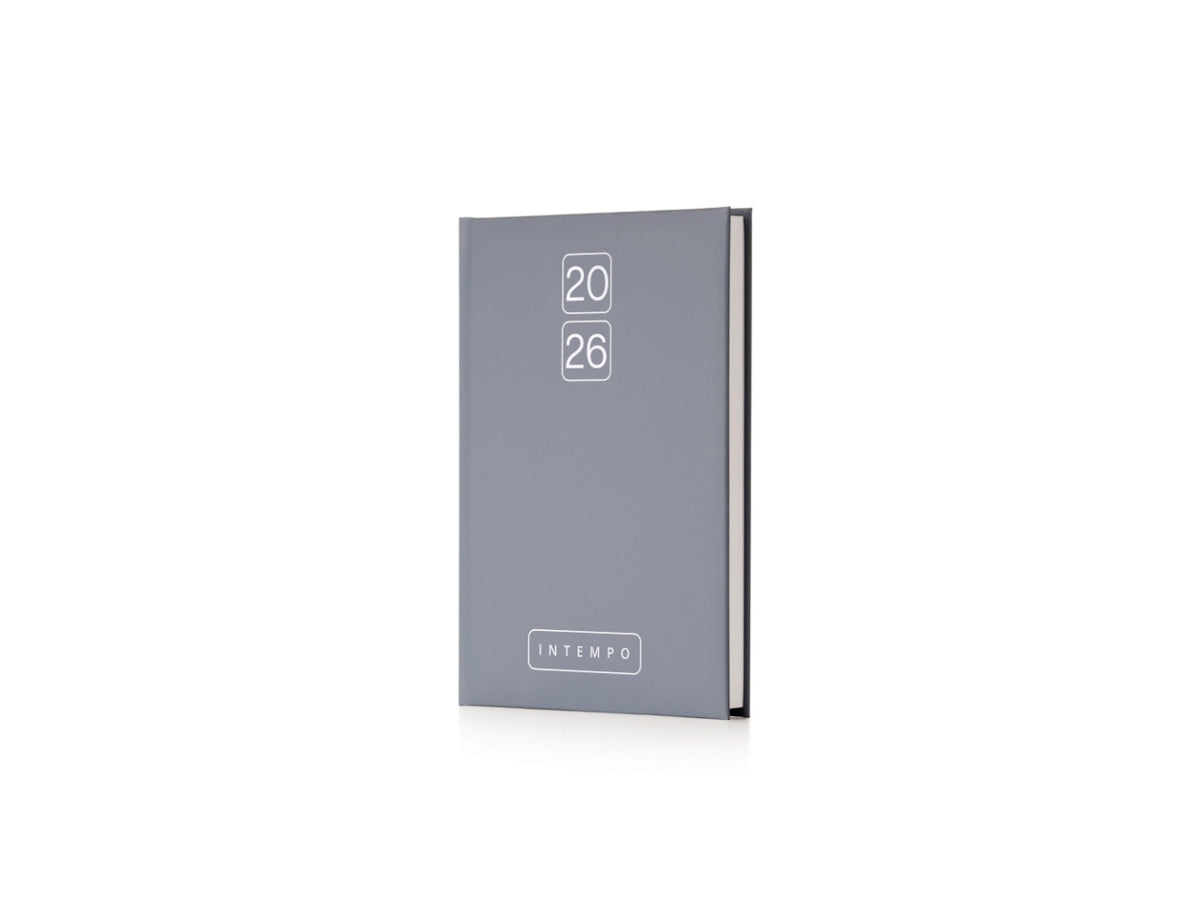 Agenda bravo 2027 giornaliera 15x21cm in papercoat avio