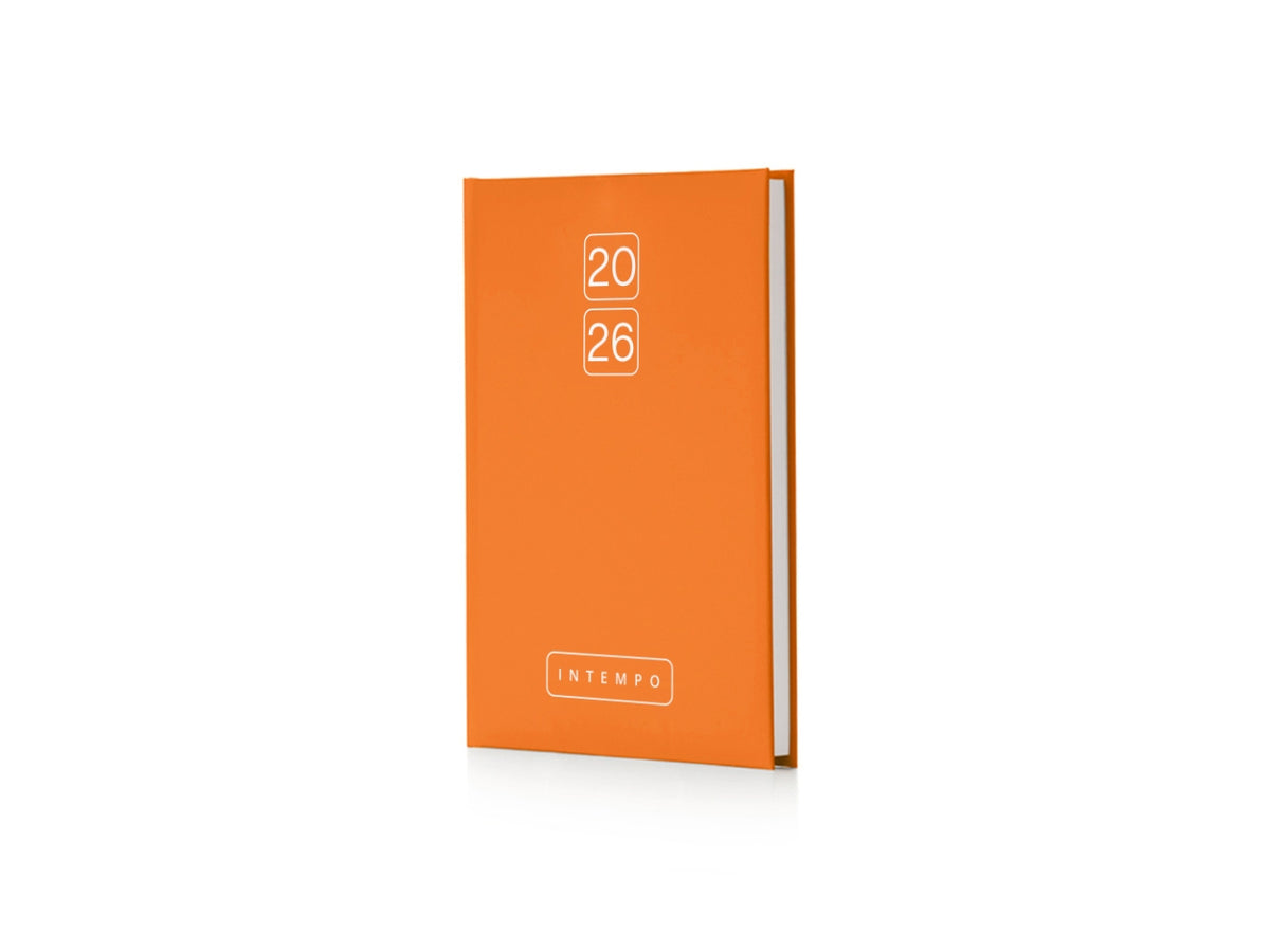 Agenda bravo 2026 settimanale 17x24cm arancio $