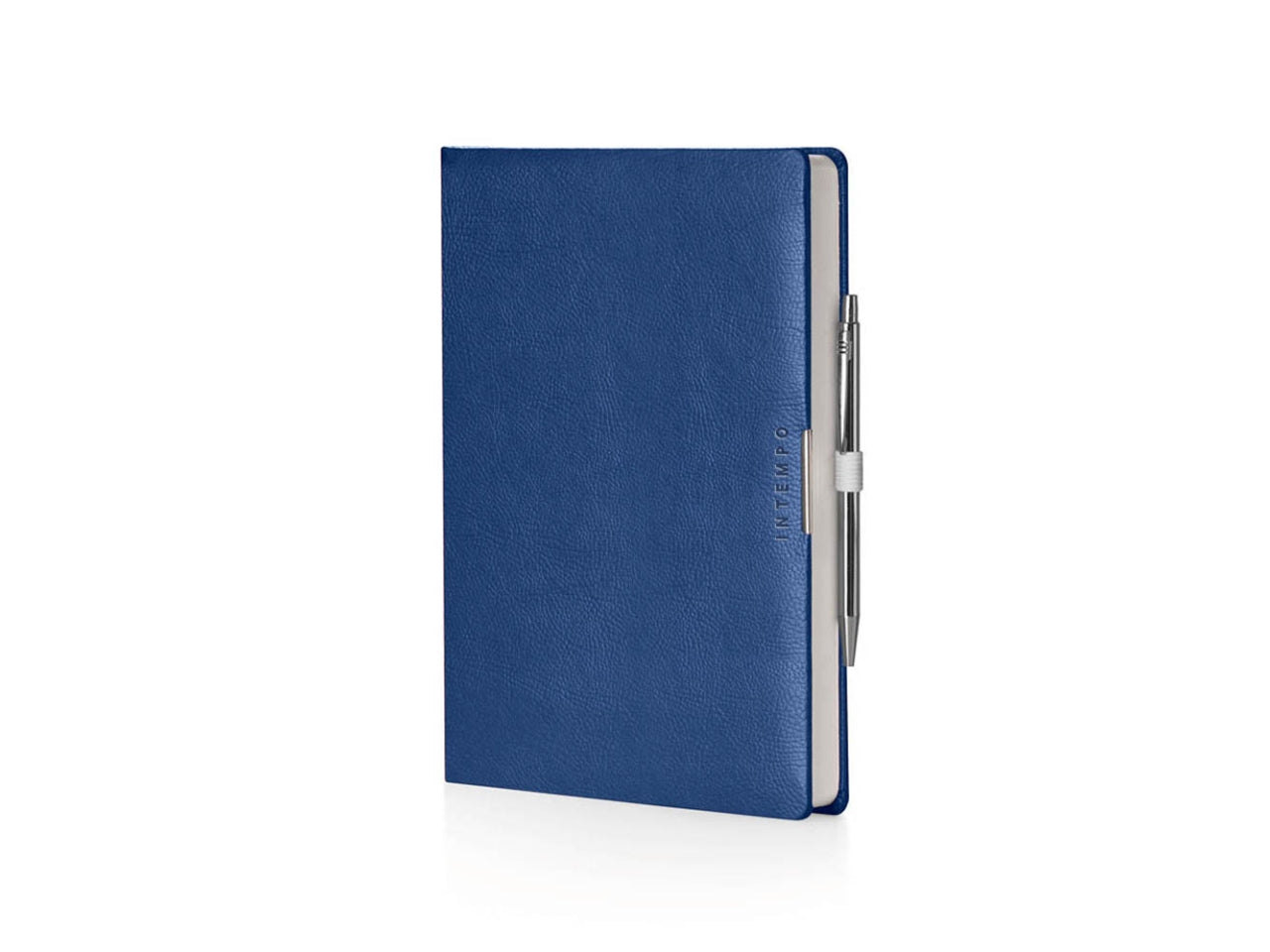 Agenda anytime 2026 giornaliera 17x24cm in similpelle blu $