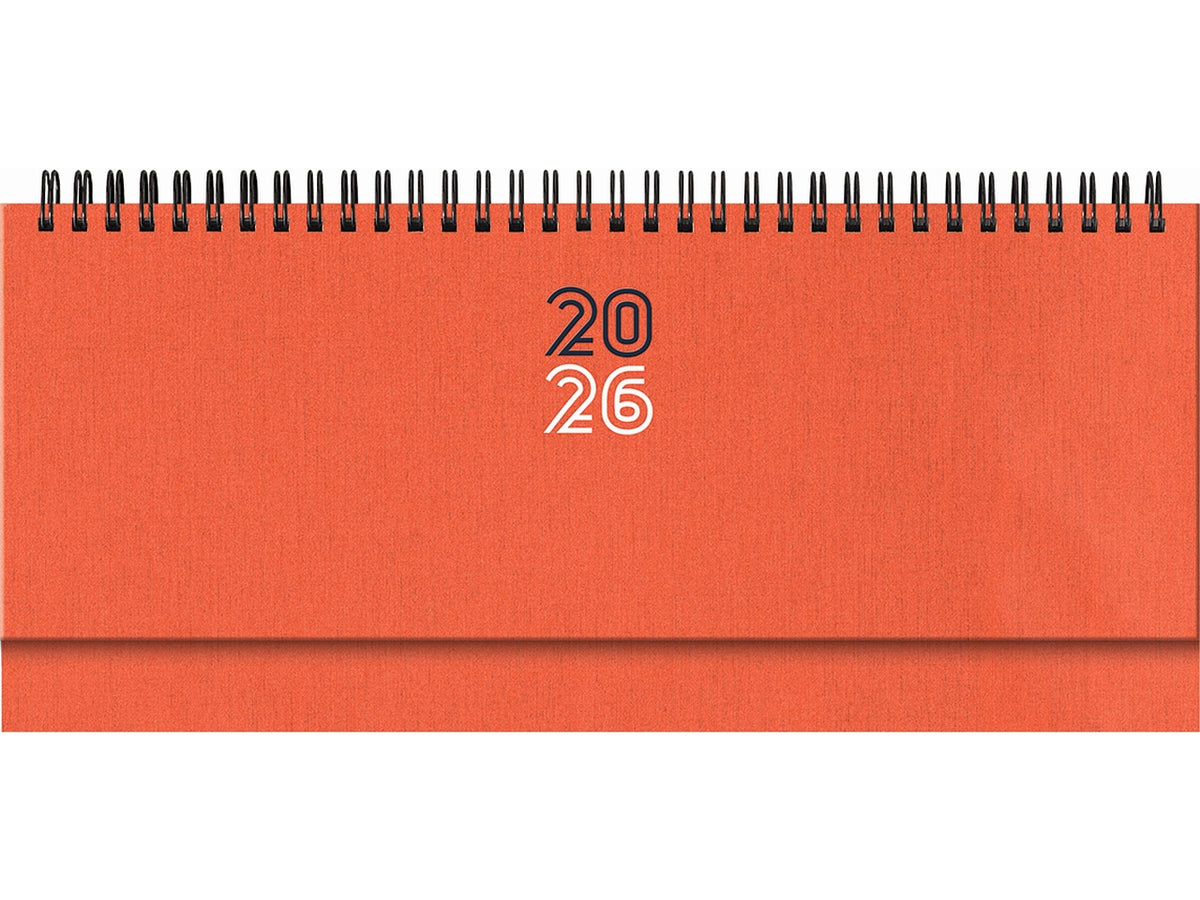 Planning caribe 2026 29,8x10,5cm settimanale ruggine $