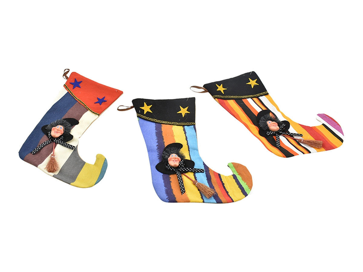 Calza befana 30cm assortite