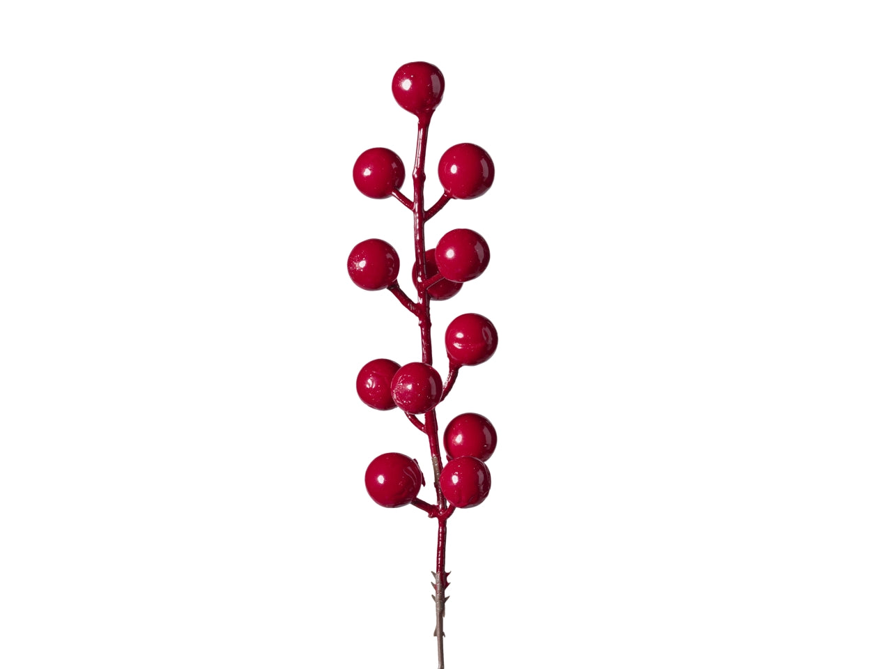 Rametto bacche 24pezzi/polybag 253 rosso