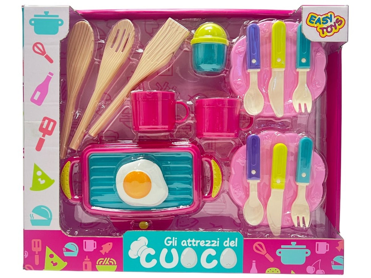 Gioco attrezzi del cuoco modelli assortiti