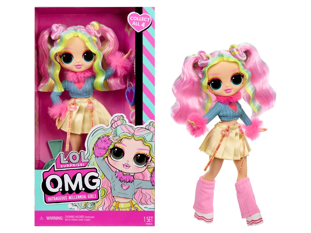 L.o.l. surprise omg classic-bubblegum d.j.