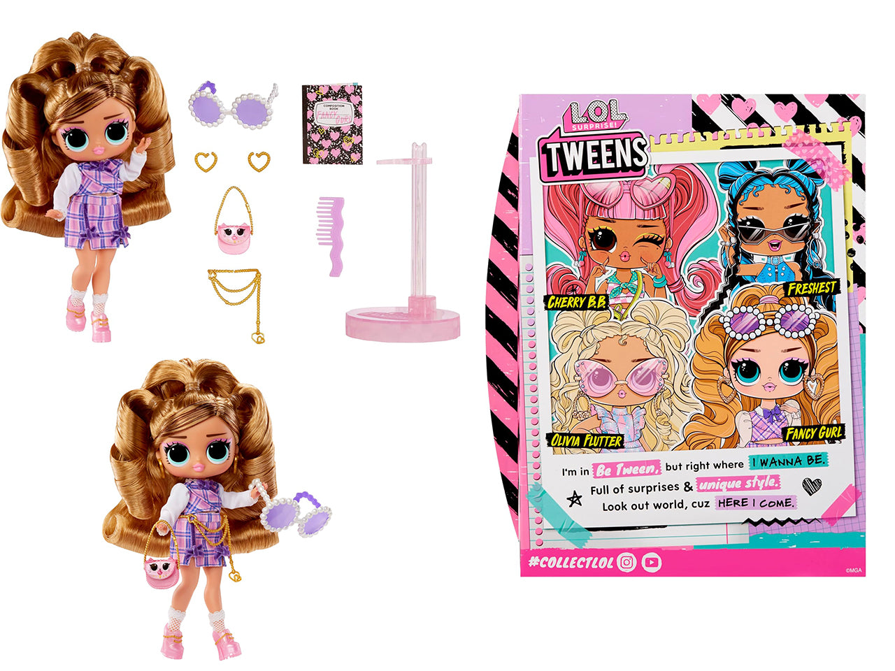 L.o.l. Surprise Tweens core doll fancy gurl $