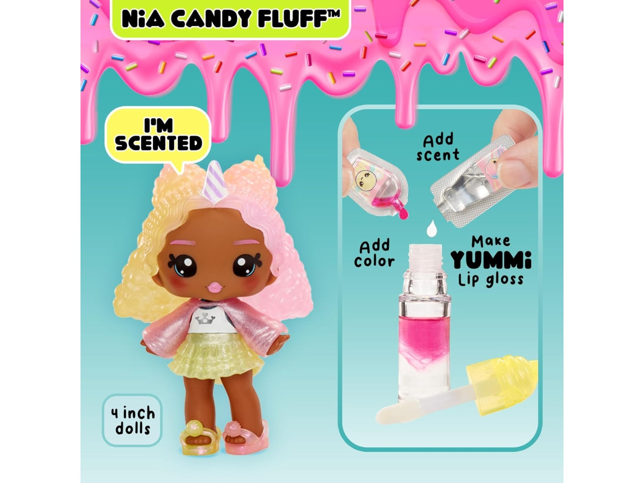 Yummiland lip gloss doll series 2 Mystery chase core asst in pdq