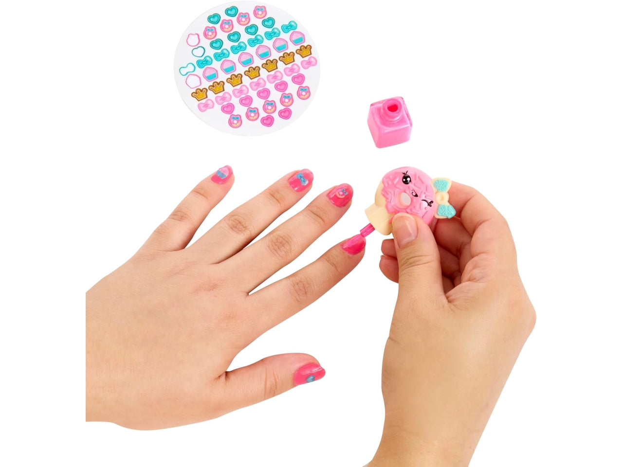 Yummiland beauty bag playset lip gloss doll cupcake beauty bag
