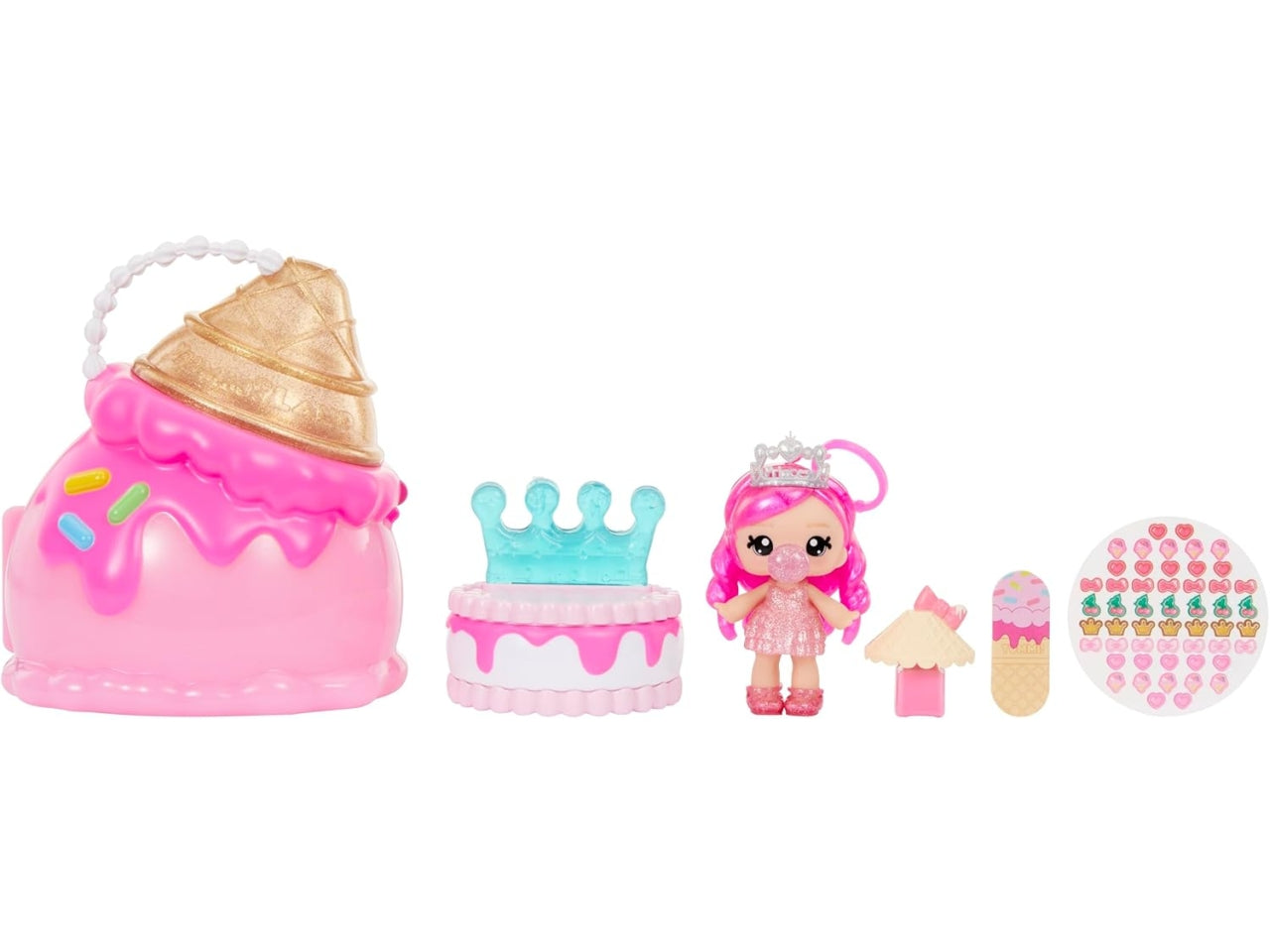 Yummiland beauty bag playset lip gloss doll ice cream beauty bag
