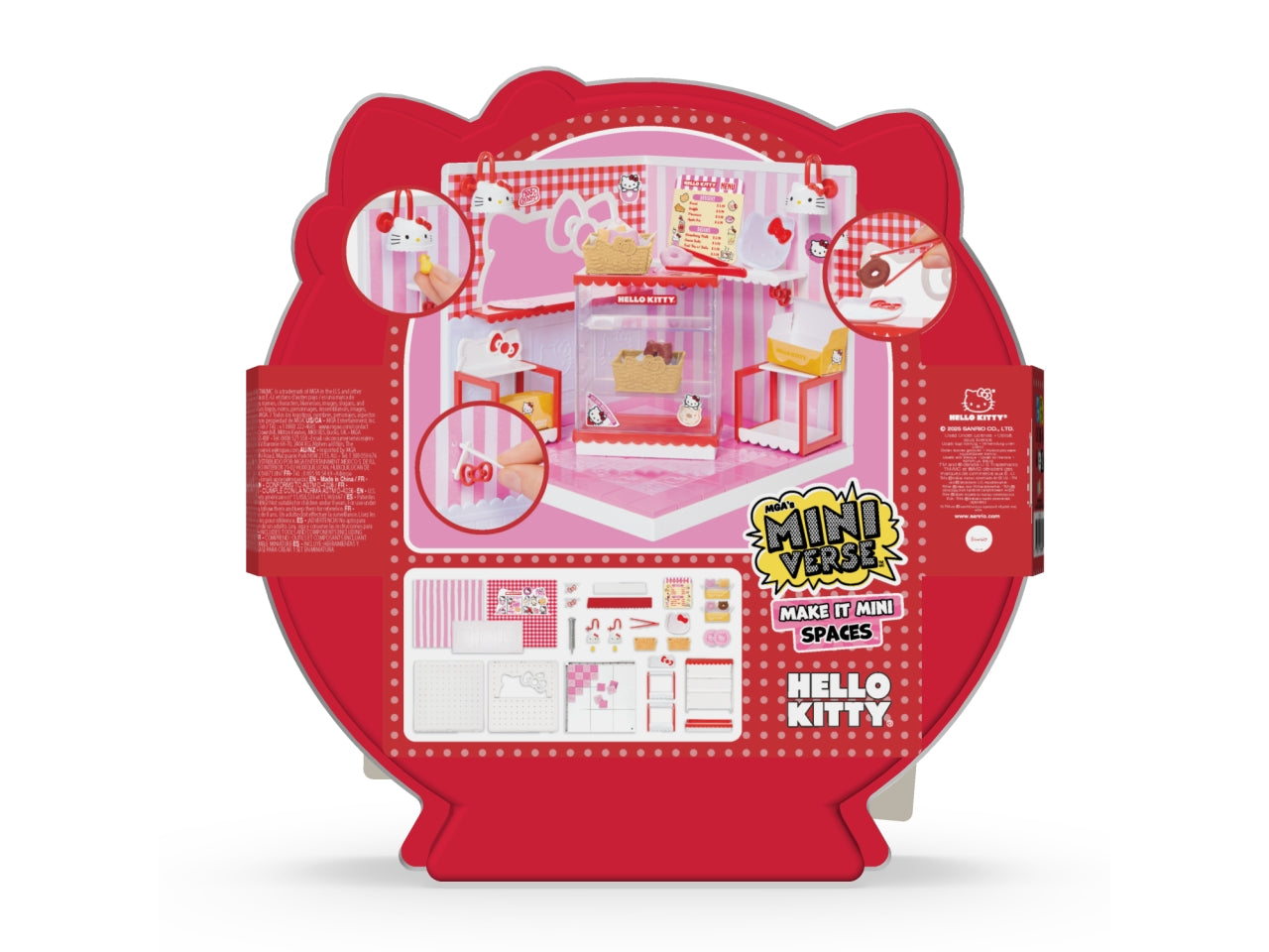 Mga's miniverse make it mini hello kitty playset