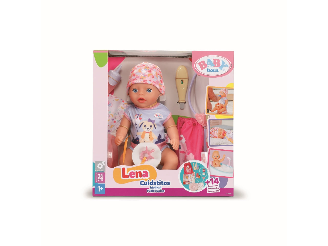 Baby Born Lena dal dottore 36cm