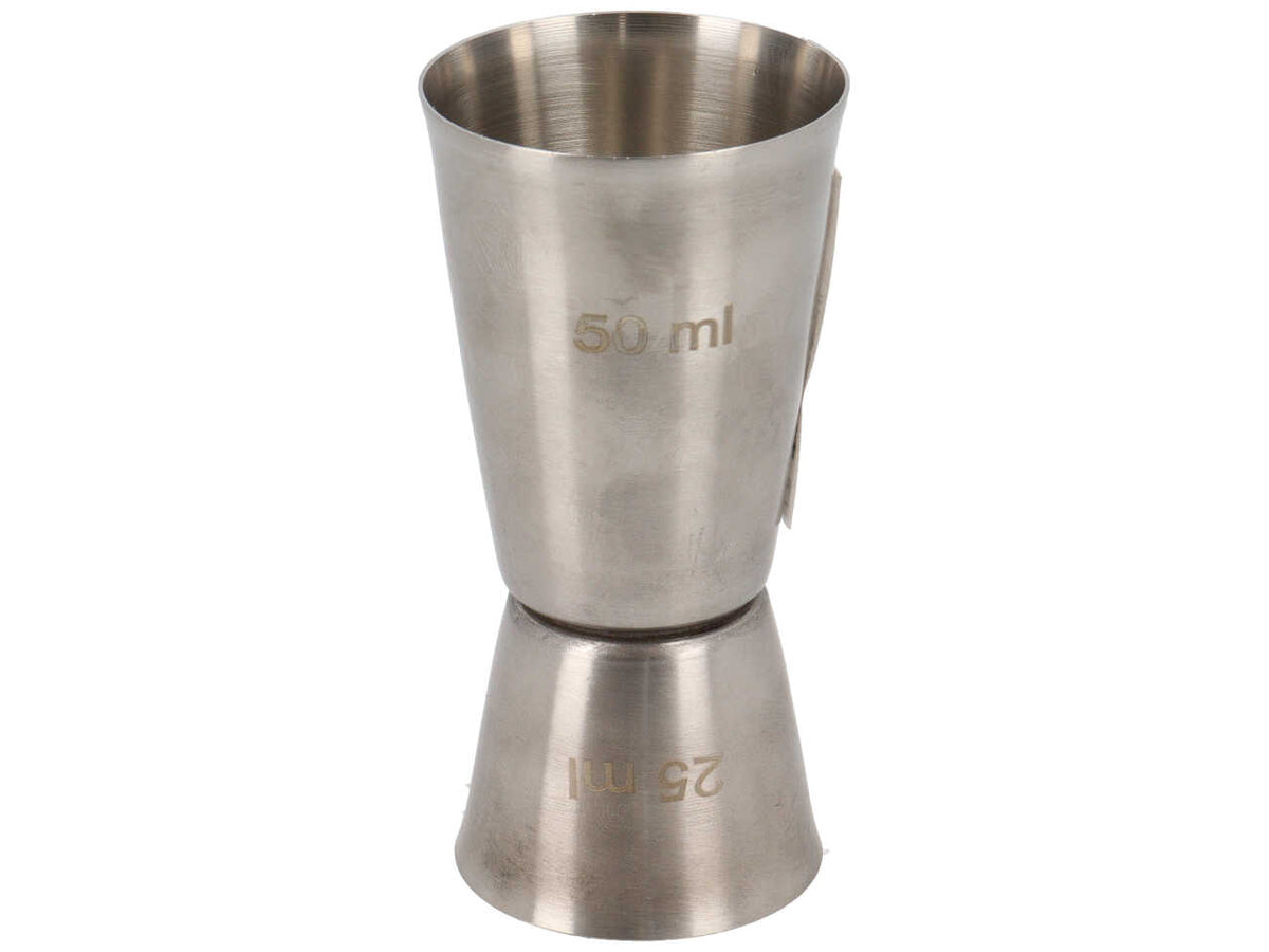Misurino in acciaio per cocktail 25/50ml