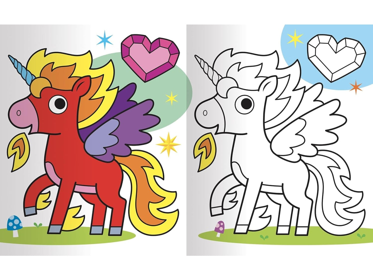 Colorare gli unicorni