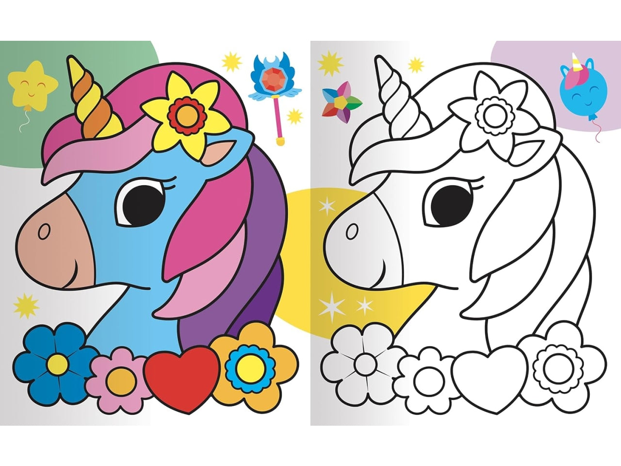 Colorare gli unicorni