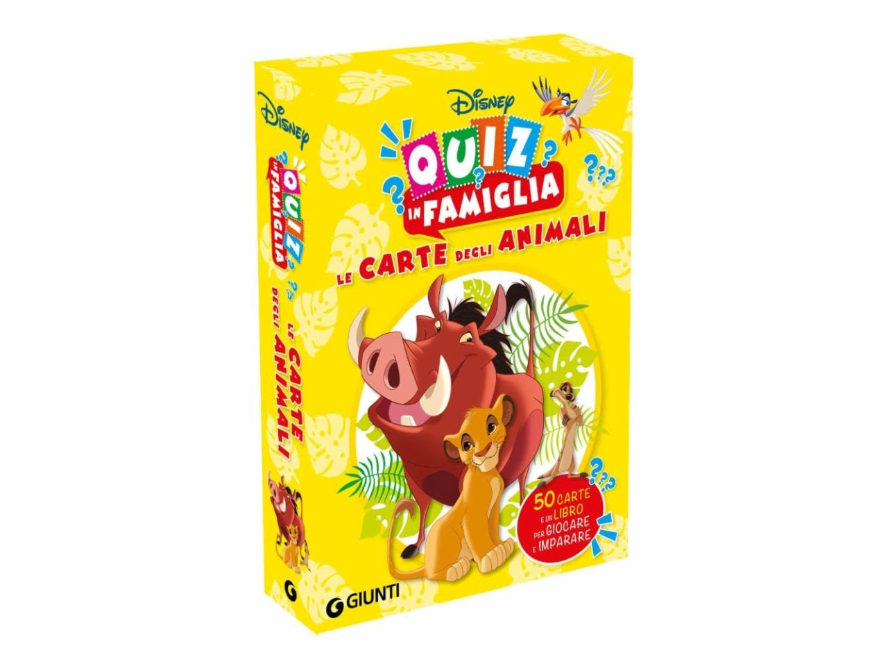 Le carte degli animali quiz in famiglia