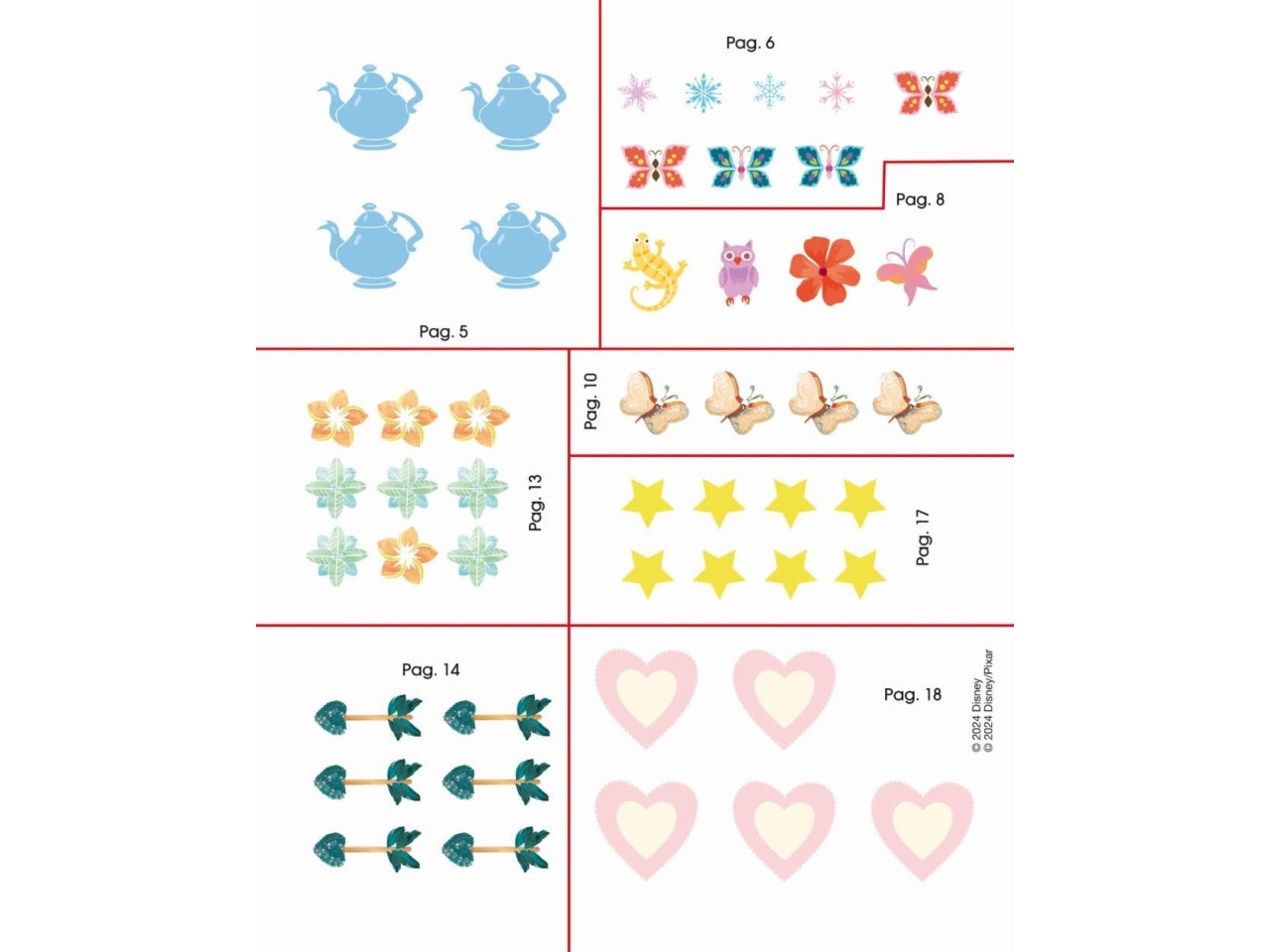 Ragazze coraggiose 1000 sticker