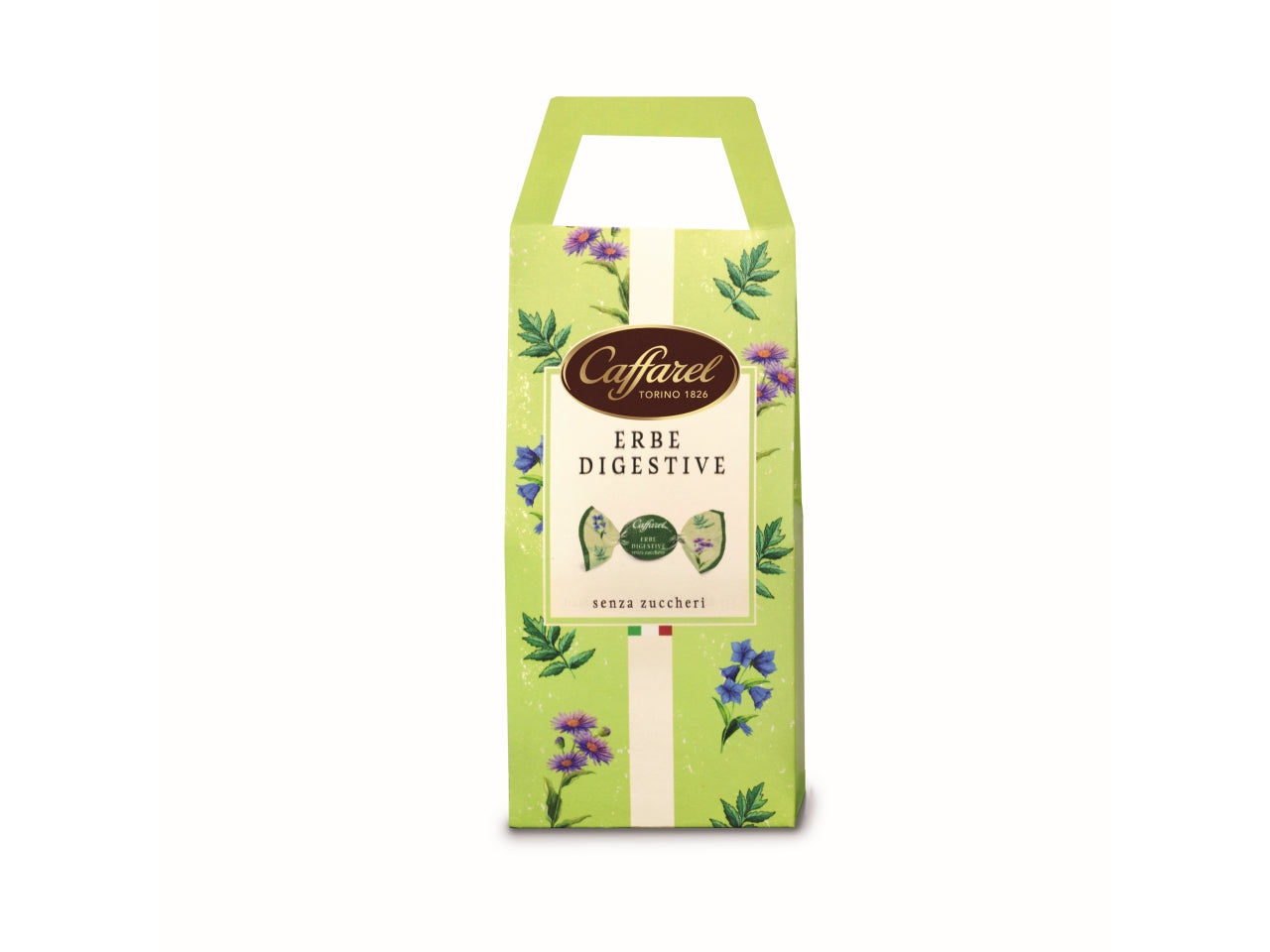 Bag caramelle gusto erbe digestive senza zucchero $ $