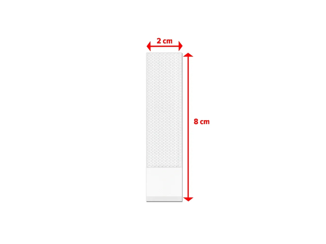 Tesa powerstrips click 4x2 m bianco