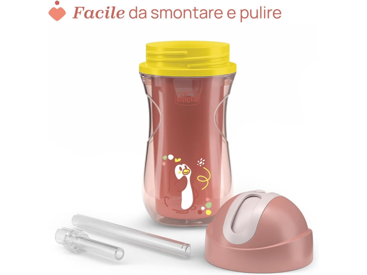 Tazza sport rosa 14m+