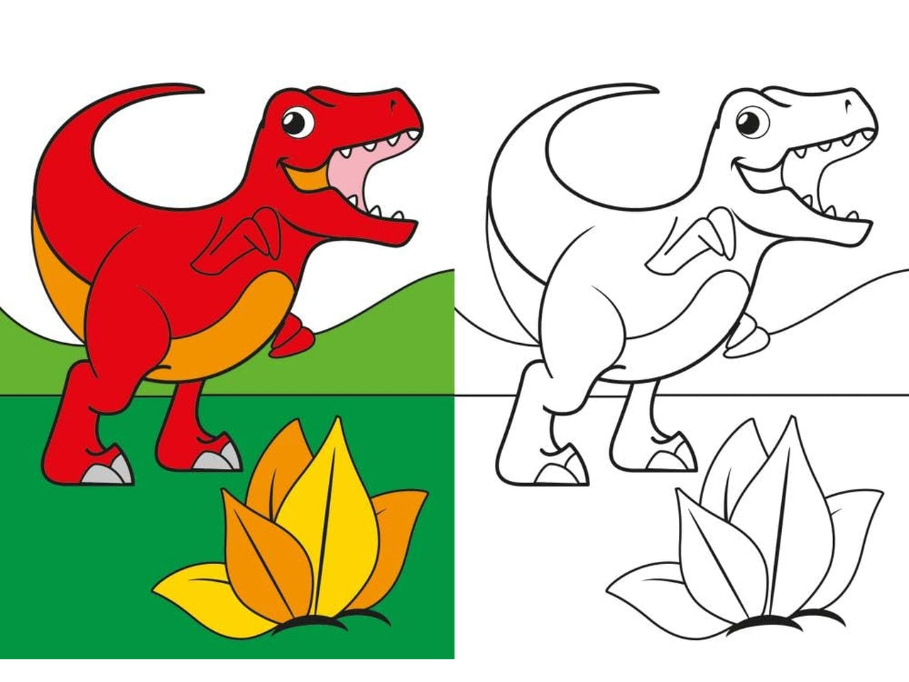 Dinosauri tiny color