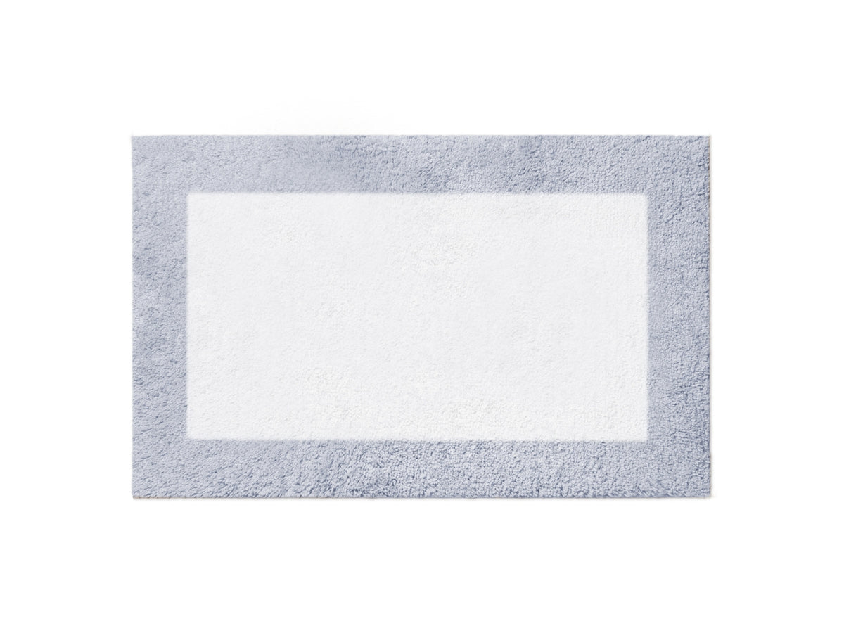 Tappetino bagno 100% cotone otello perla antiscivolo 50x80x2cm