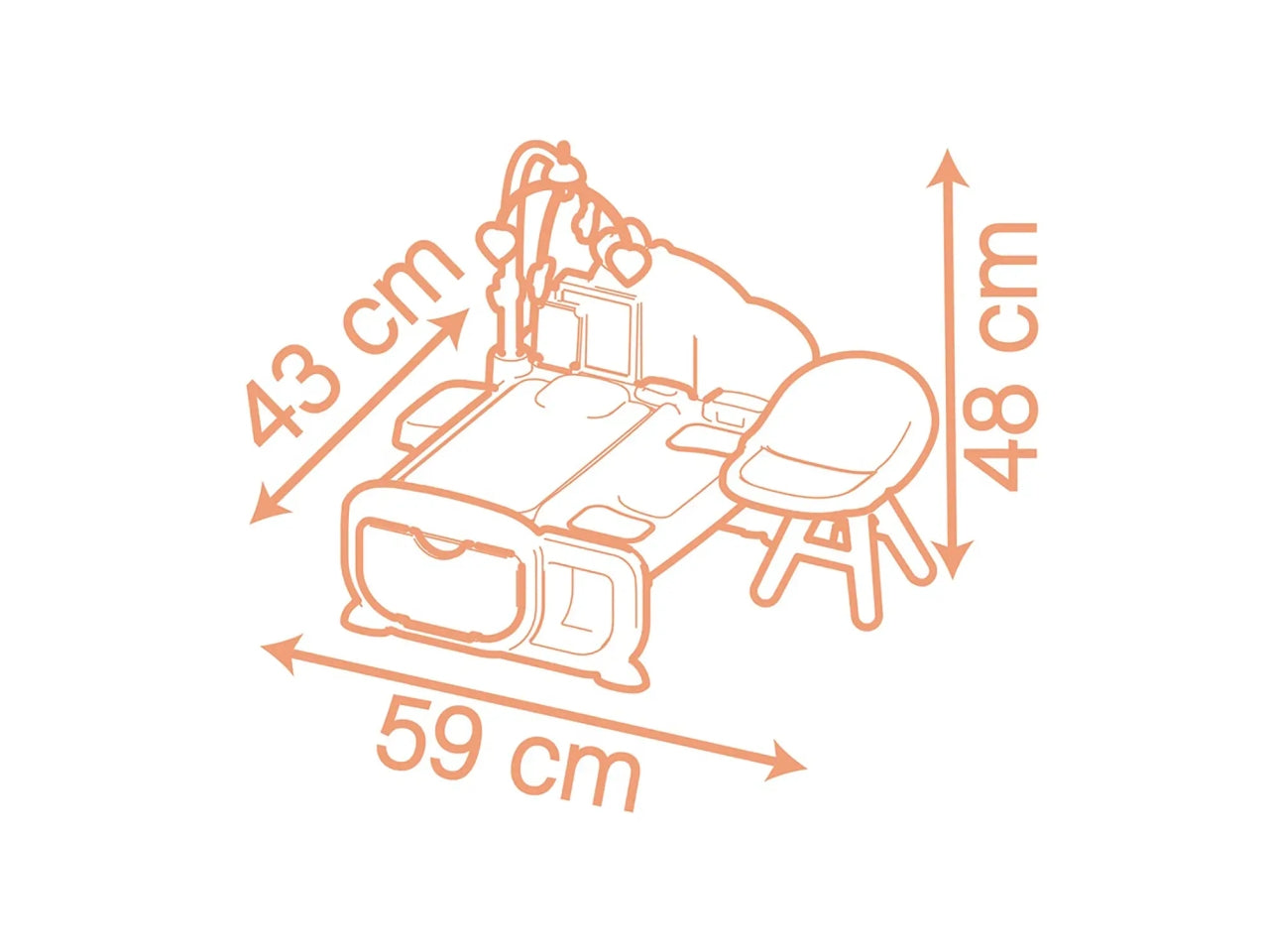 Baby nurse cocoon nursery