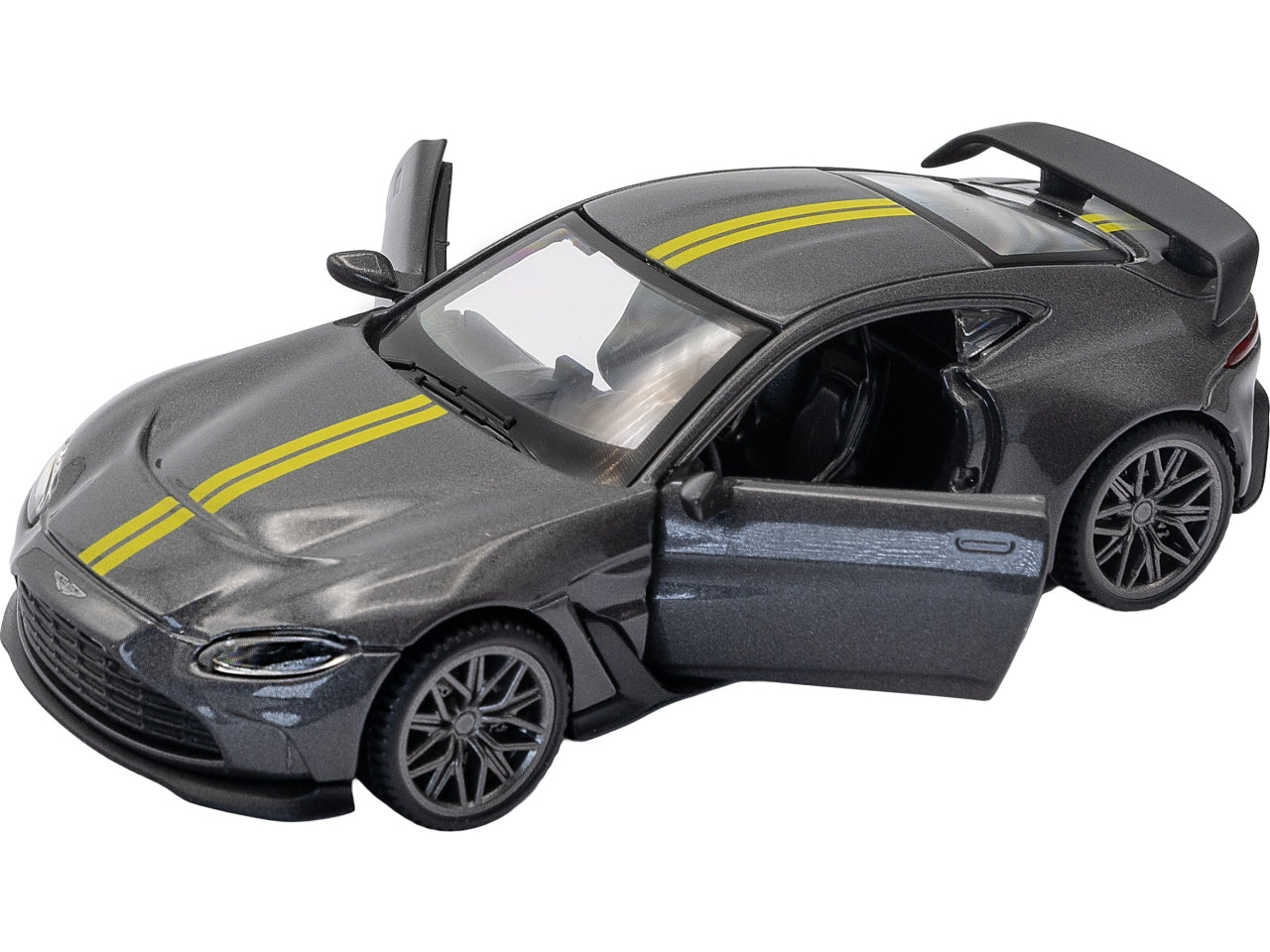 Die cast aston m.vantage grey/y 1:43