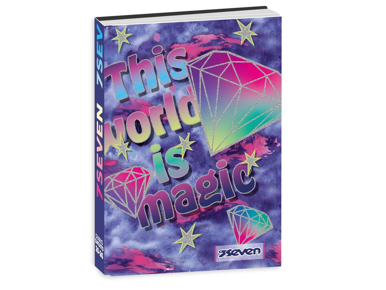 Diario std 12m seven datato cartotecnica girl