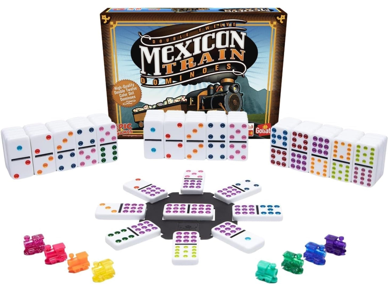 Mexican train dominoes