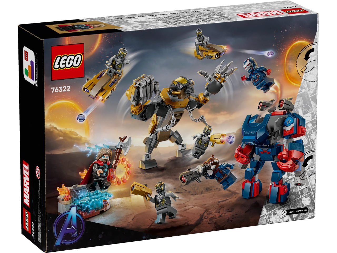 LEGO Avengers: Endgame Thor contro Chitauri
