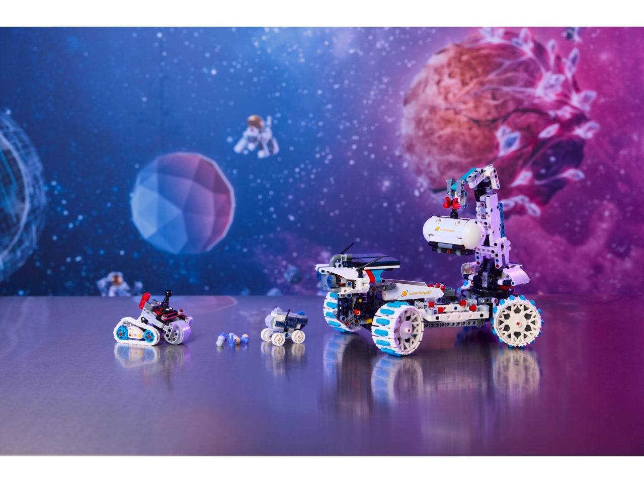 LEGO Veicolo spaziale rover lunare Lunar Outpost