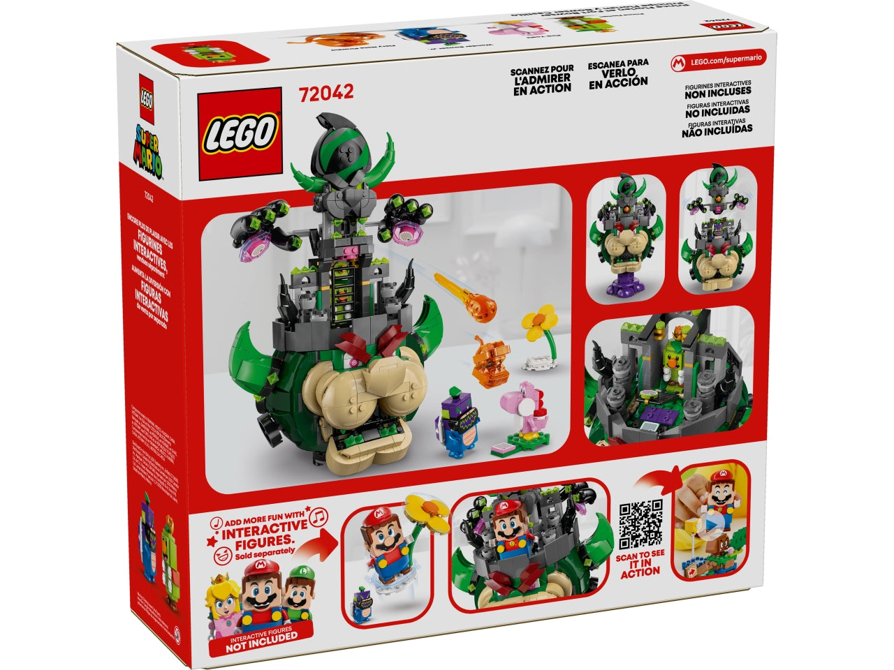 LEGO Principe Florian e Bowser castello