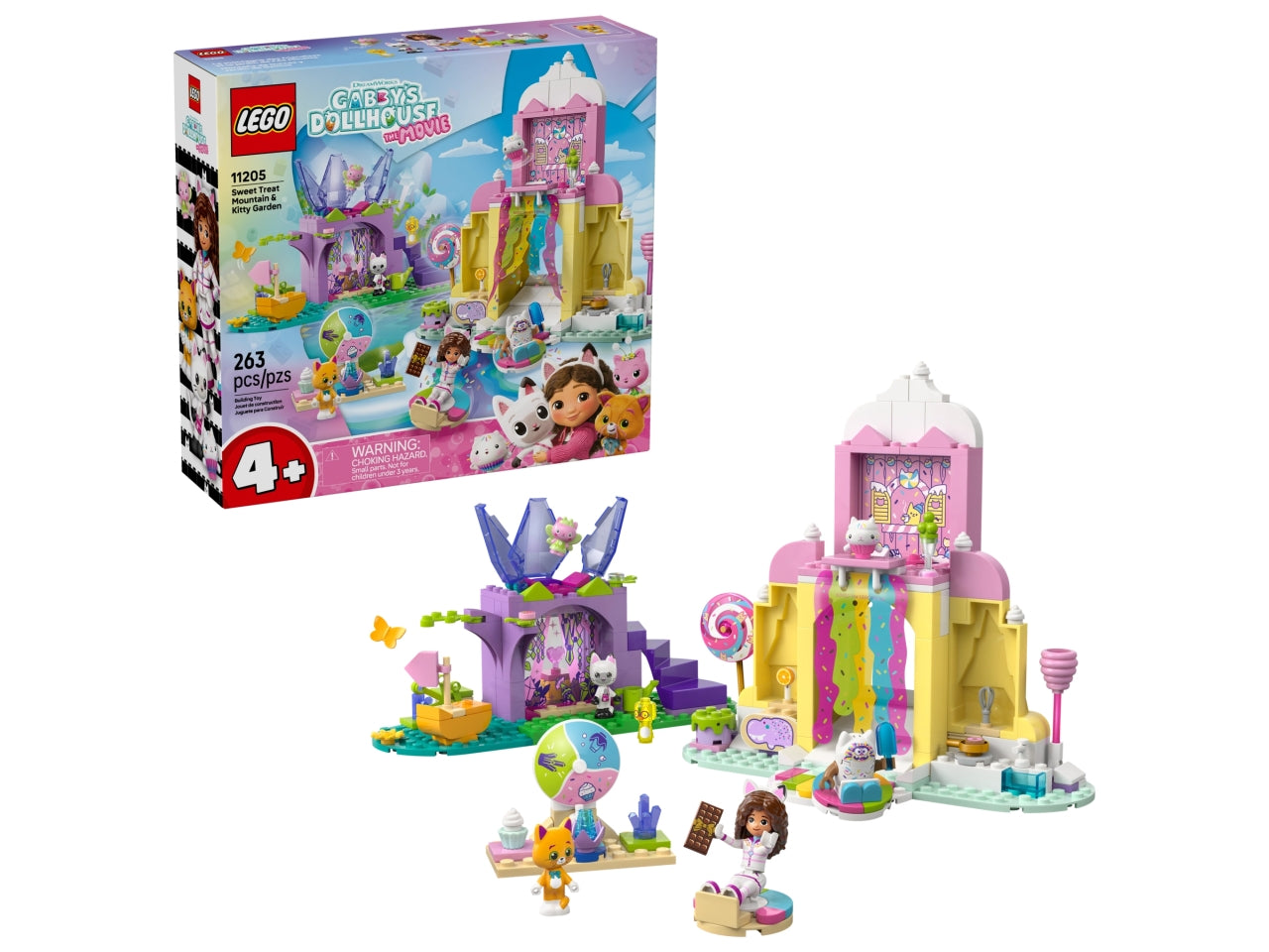 LEGO Dolce montagna e Giardino di Gattina Fatina