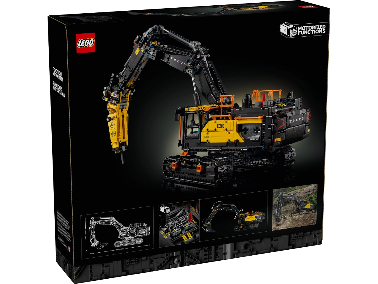 LEGO Escavatore Volvo EC500 Hybrid