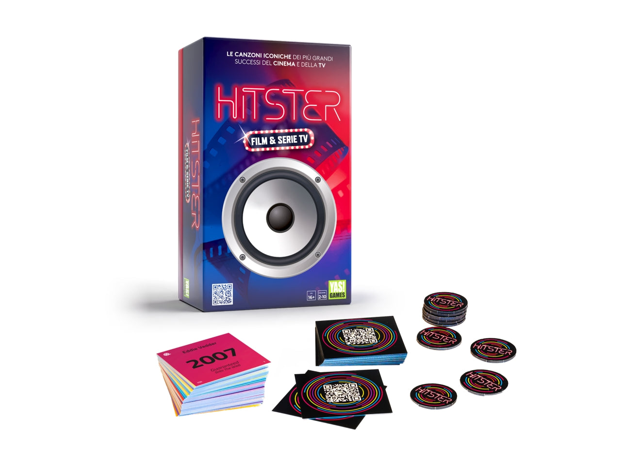 Hitster film serie tv 12x21x8cm