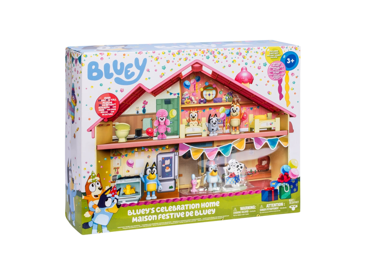 Bluey celebration home 46x35x13cm modelli assortiti
