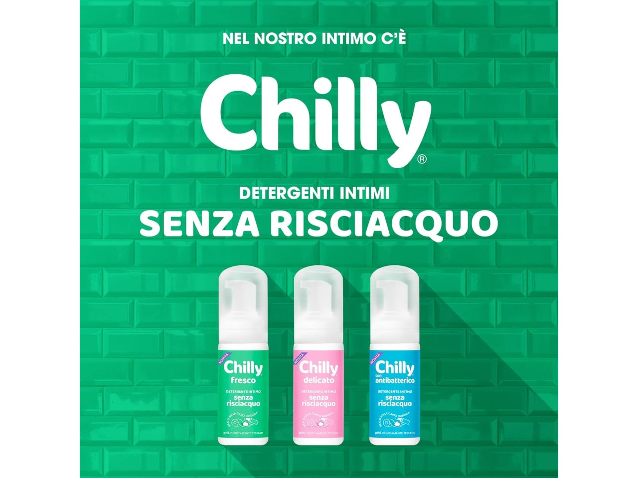 Chilly intimo senza risciacquo 100ml fresco $