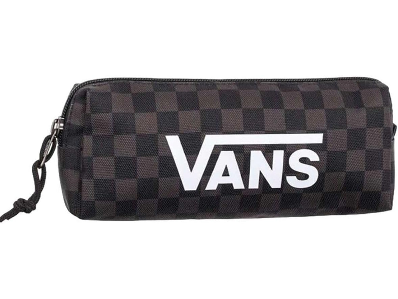 Vans Old Skool borsello bustina di colore a scacchi nero e carbone