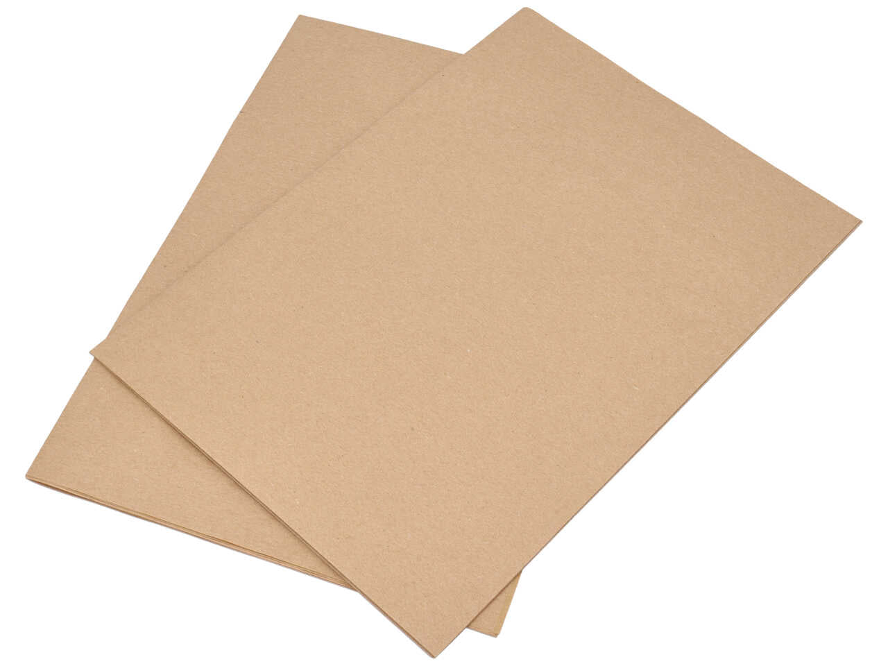 Set di 2 fogli di carta regalo avana 70x100
