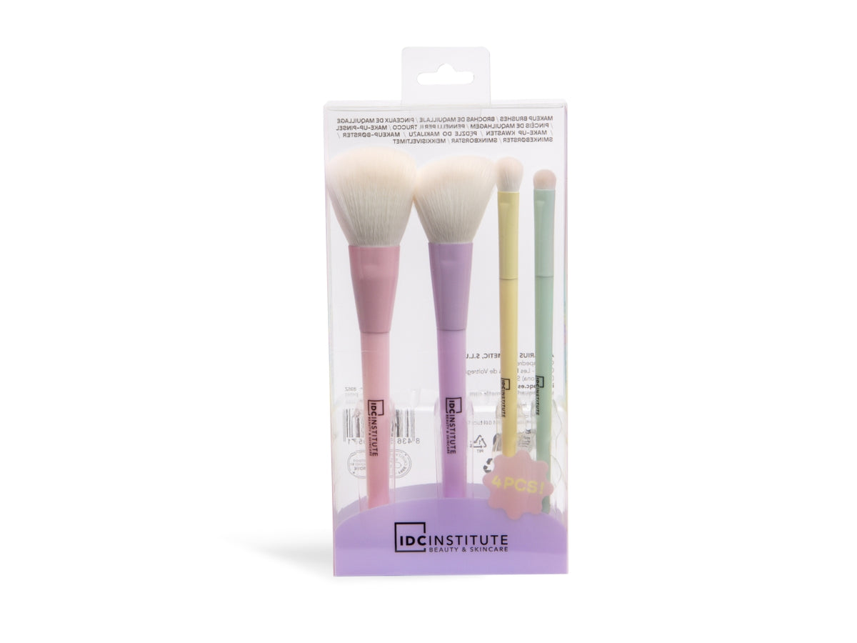 Idc Institute makeup pennelli composto da 4 pennelli
