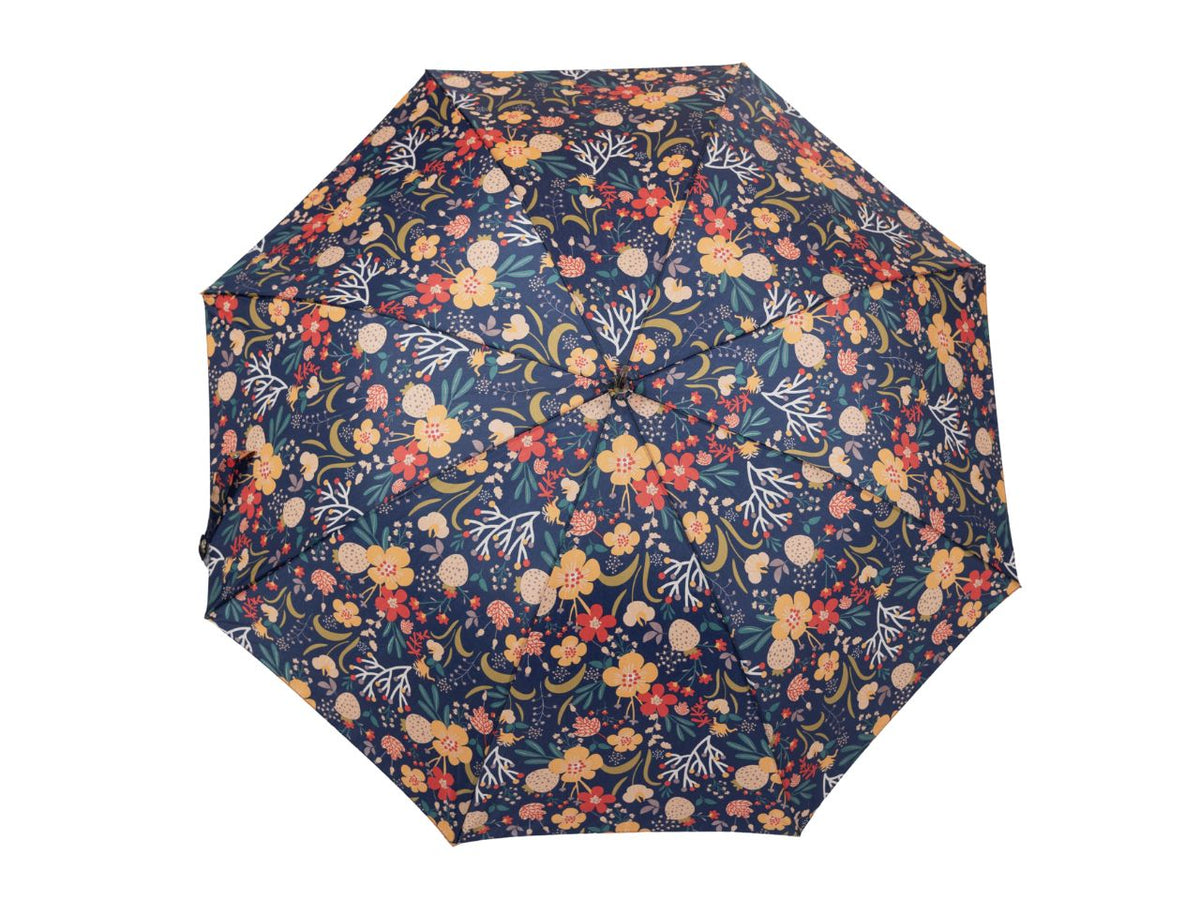 Ombrello Pongee auto fiori